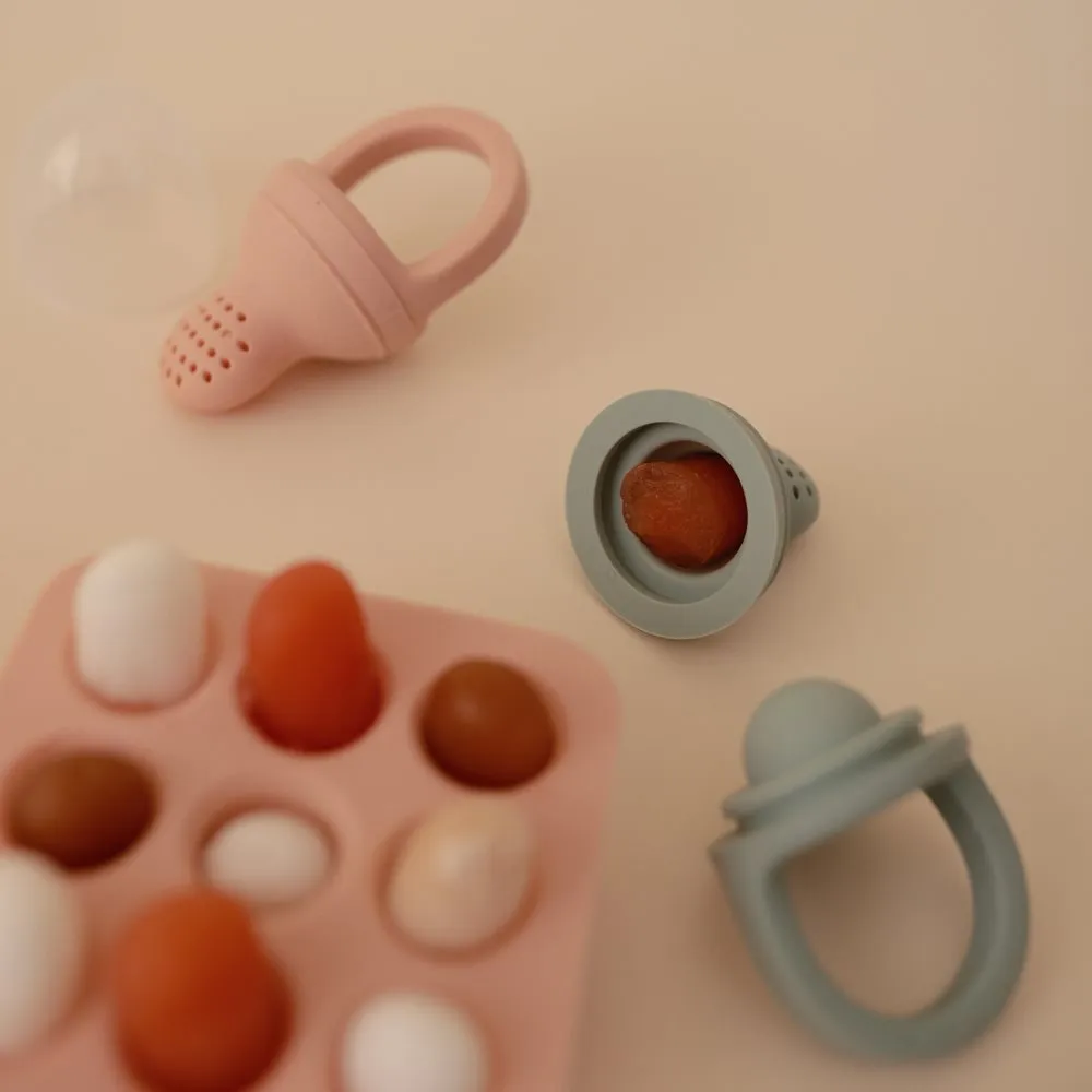 Mushie Fresh Food Freezer Tray MINI | Blush