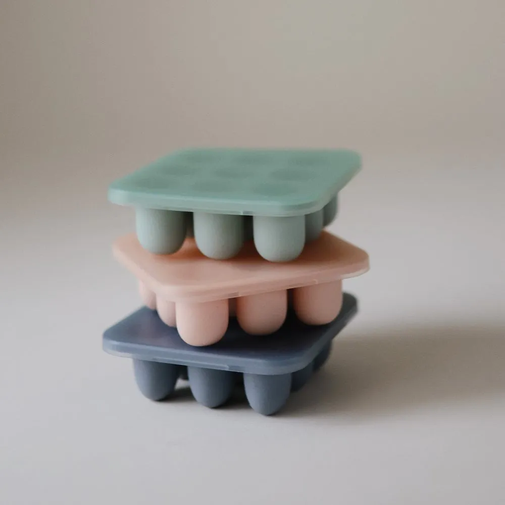 Mushie Fresh Food Freezer Tray MINI | Blush