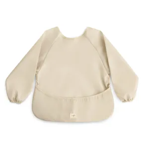 Mushie Long Sleeve Bib | Fog