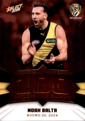 Noah Balta, MG81, Milestone, 2025 Select AFL Footy Stars