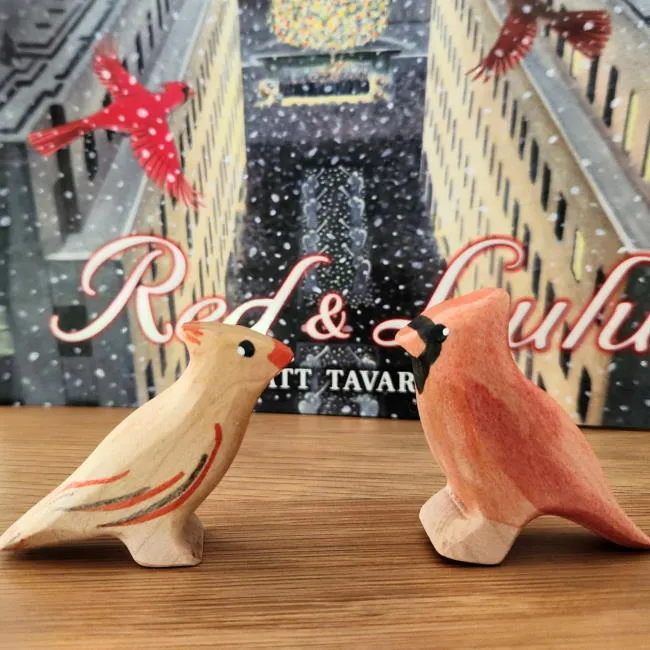NOM Handcrafted Book & Toys Bundle | Red & Lulu