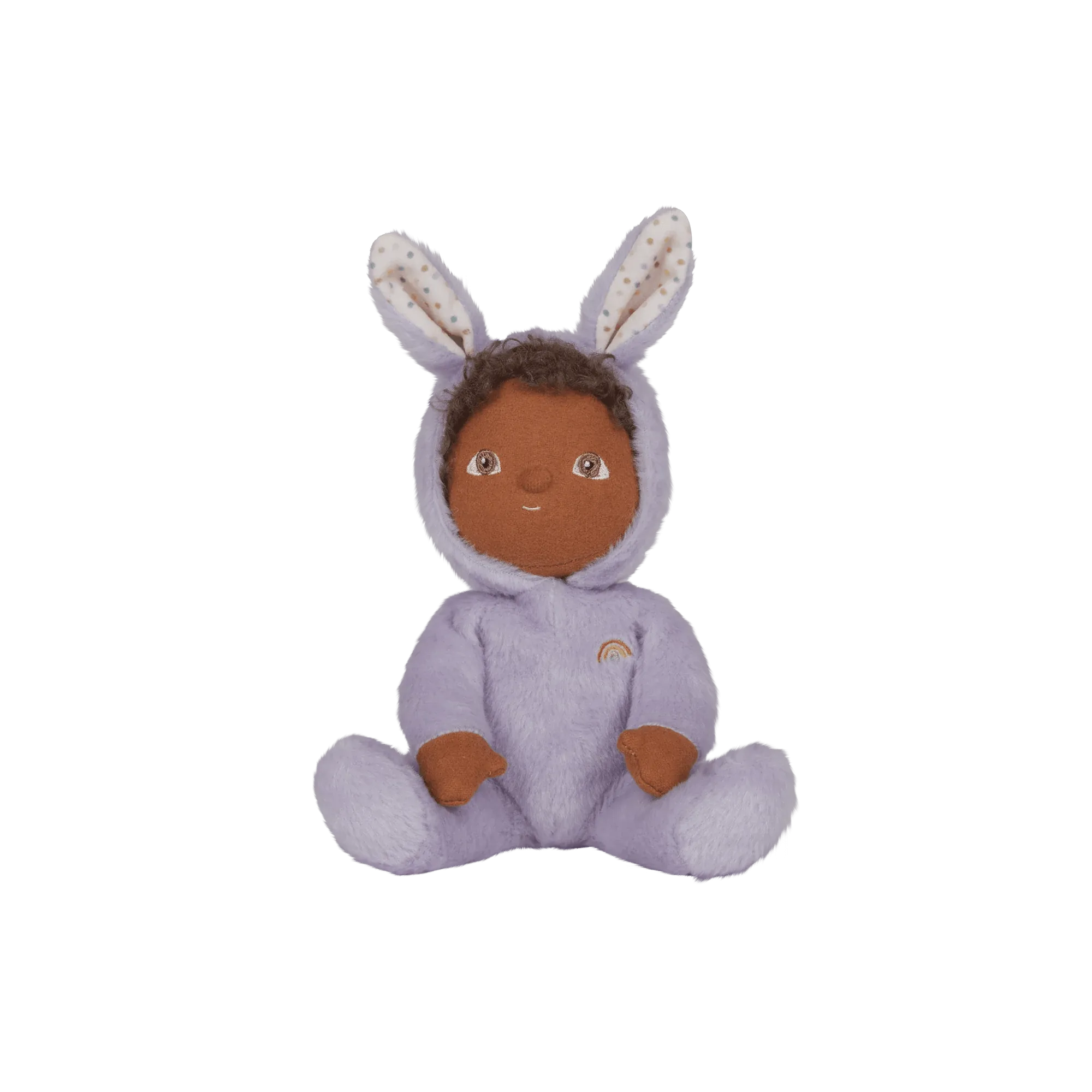 Olli Ella Dinky Dinkum Fluffle Family Doll- Babs Bunny Purple: LOW STOCK