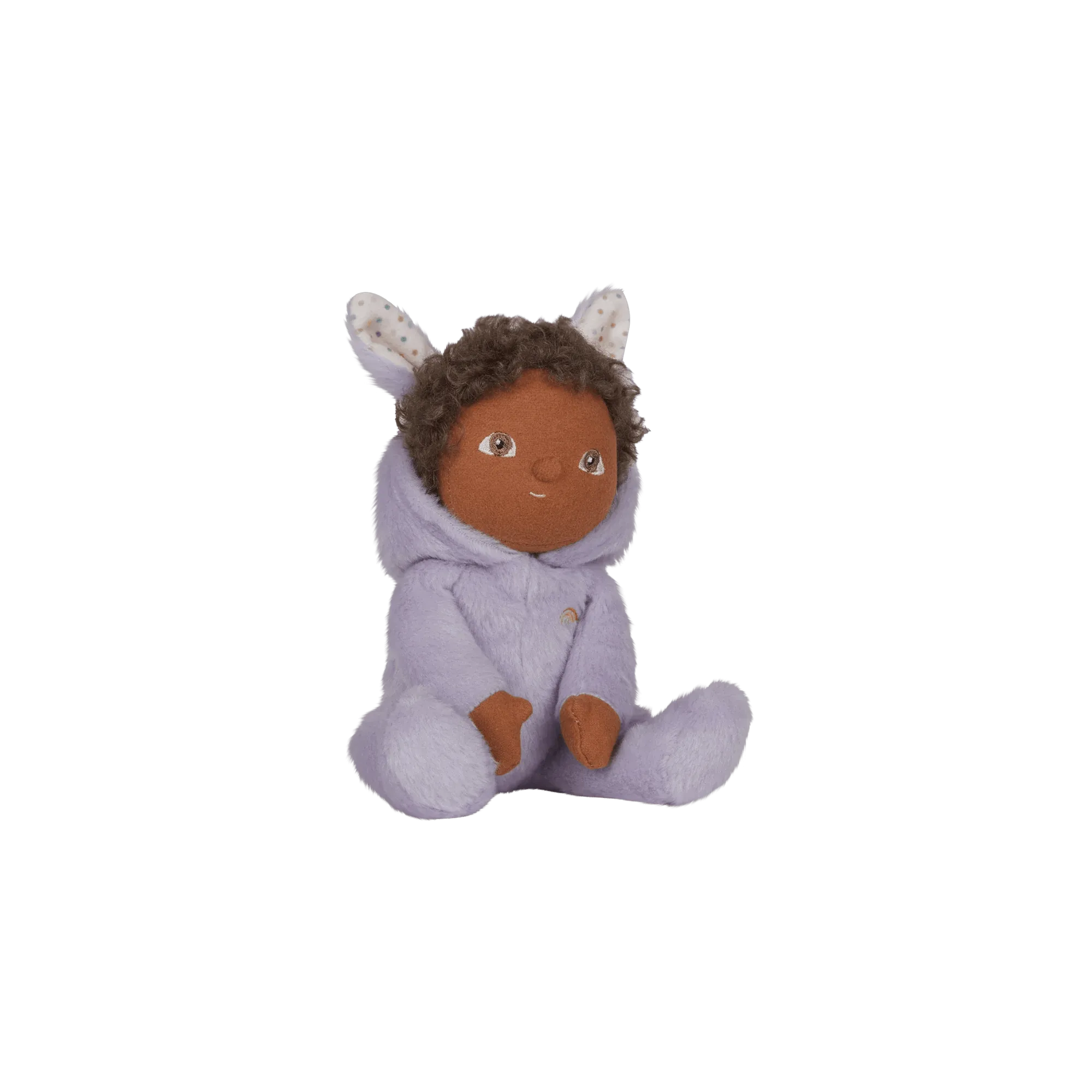 Olli Ella Dinky Dinkum Fluffle Family Doll- Babs Bunny Purple: LOW STOCK