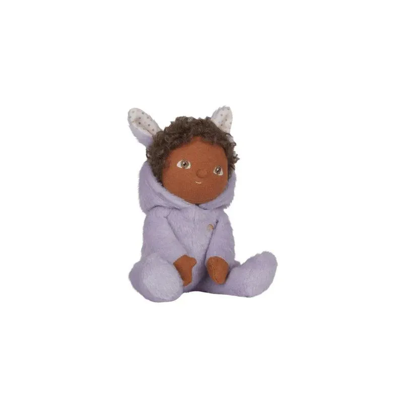 Olli Ella Dinky Dinkum Fluffle Family Doll- Babs Bunny Purple: LOW STOCK