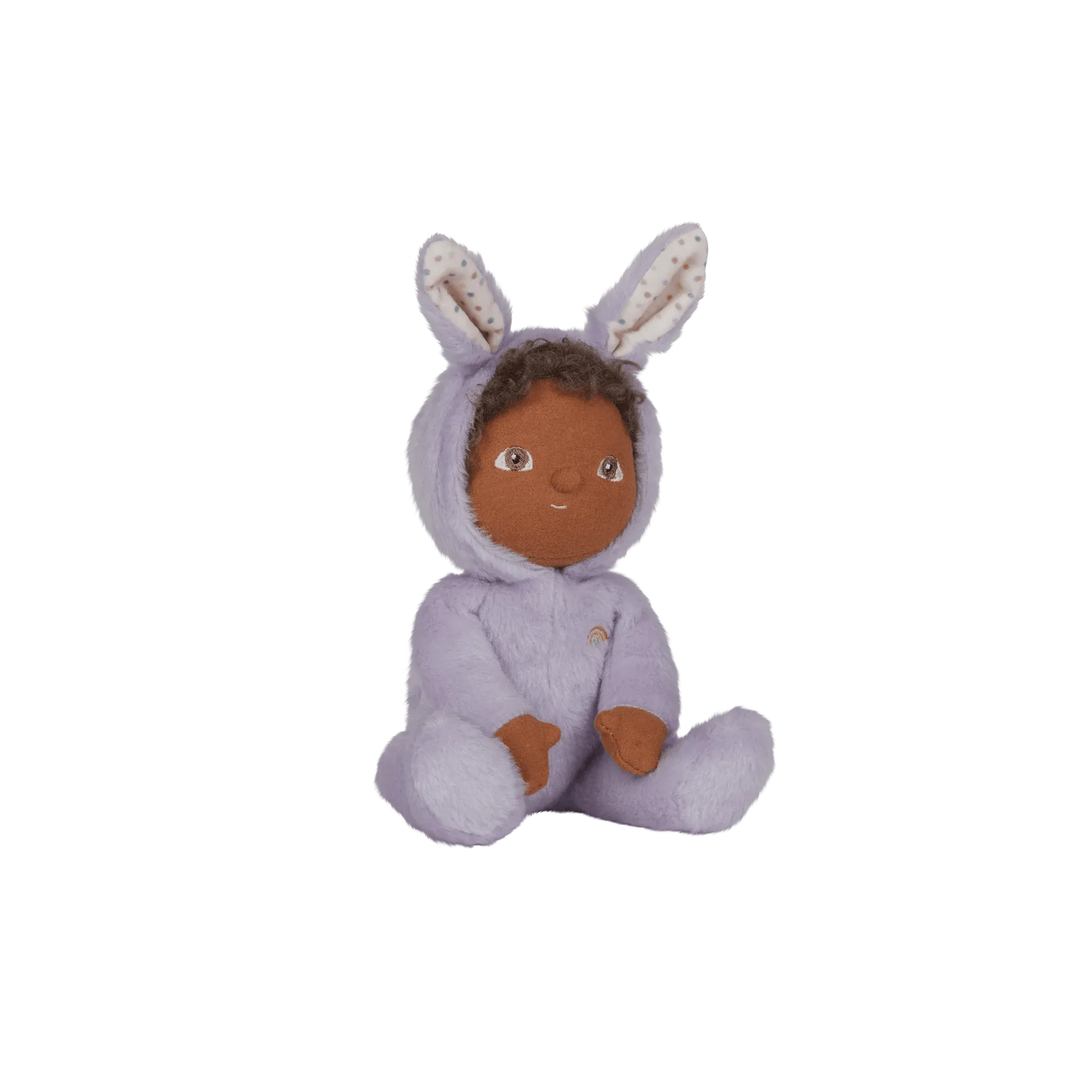 Olli Ella Dinky Dinkum Fluffle Family Doll- Babs Bunny Purple: LOW STOCK