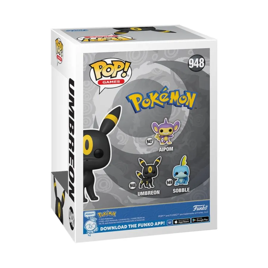 Pokemon - Umbreon US Exclusive Flocked Pop! Vinyl [RS]