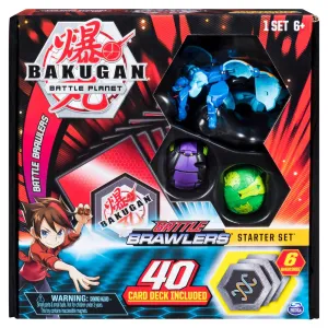 "Bakugan Card Game Starter Pack Aquos Garganoid