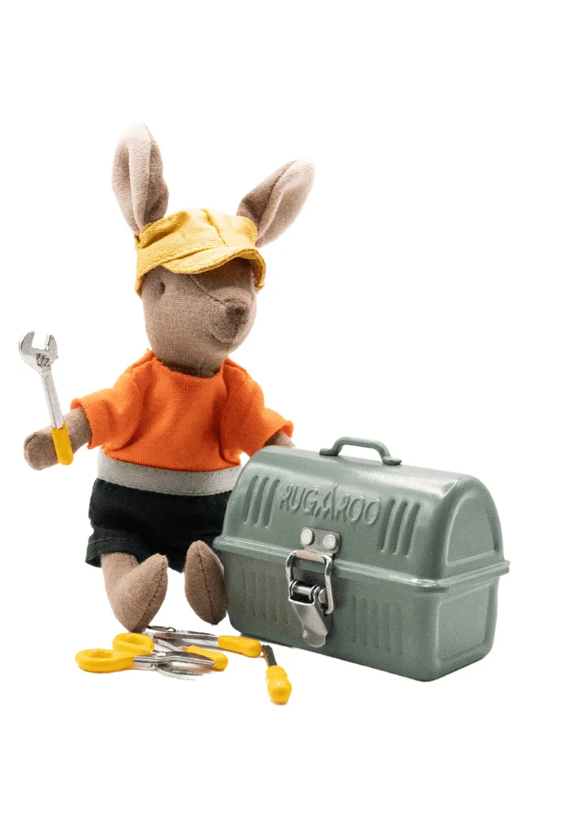 Rugaroo The Tradie | Kangaroo Doll: NEW ARRIVAL BACK IN STOCK