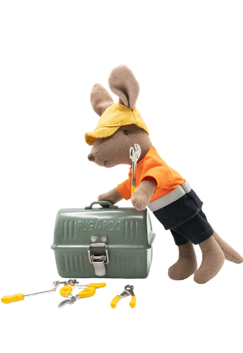 Rugaroo The Tradie | Kangaroo Doll: NEW ARRIVAL BACK IN STOCK