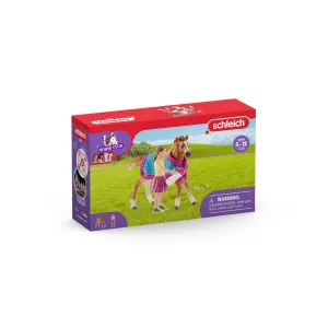 Schleich Horse Club Foal With Blanket Set