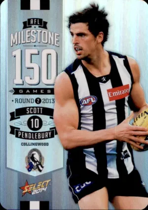 Scott Pendlebury, 150 Game Milestone, 2014 Select AFL Champions