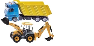 Siku 1:50 Dump Truck & Loader Bundle (3549 3558)