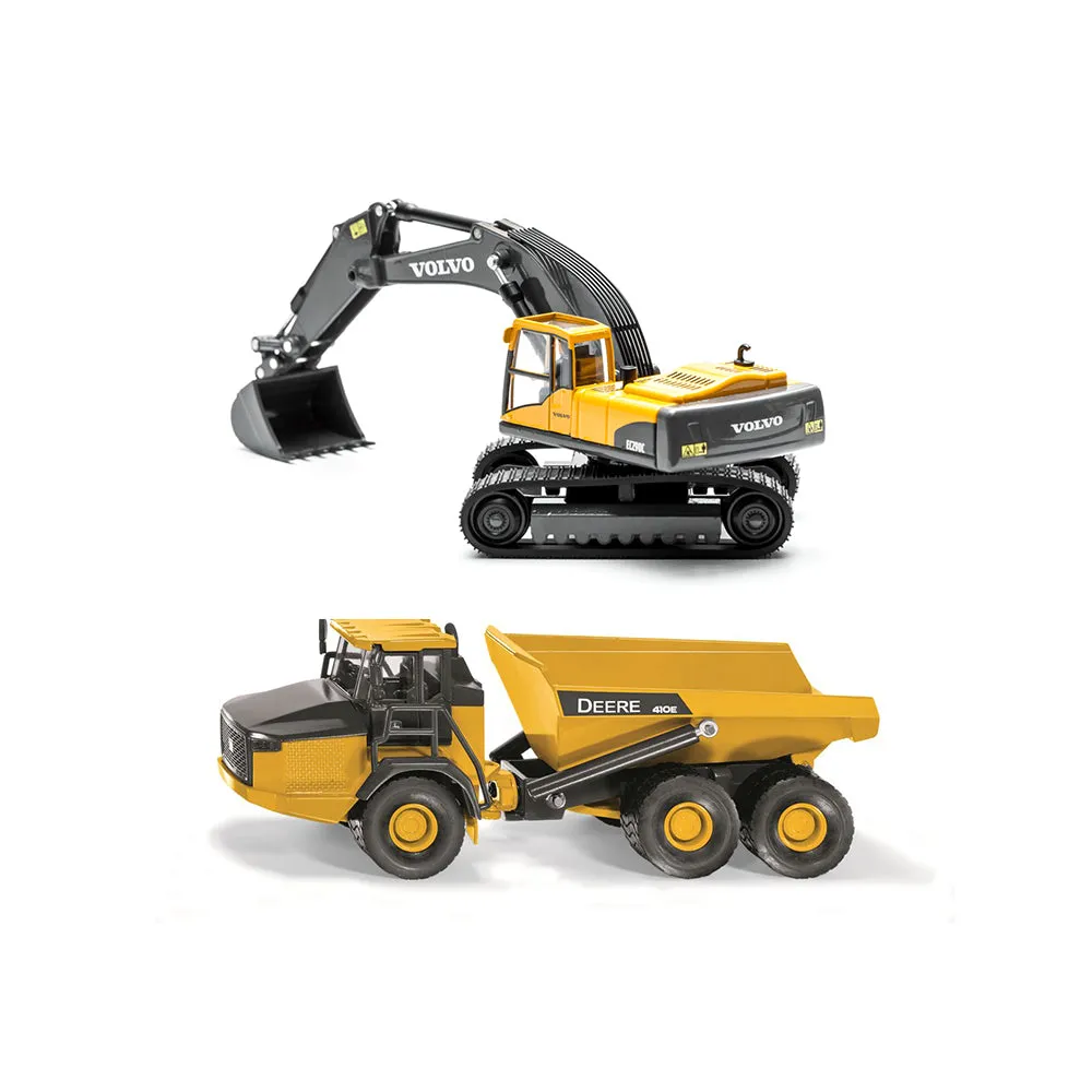 Siku 1:50 Dumper & Hydraulic Excavator Bundle (3506 3535)