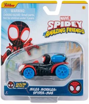 Spidey Friends Diecast Vehicles Miles Morales Spiderman