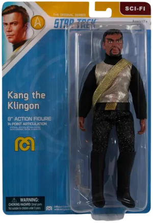 Star Trek Kang the Klingon, 8" Action Figure, MEGO Sci-Fi