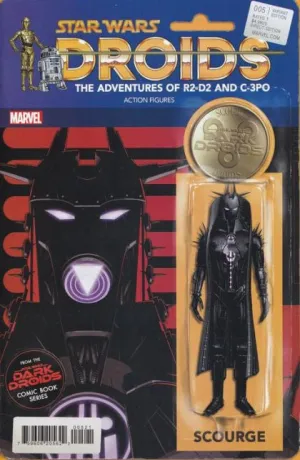 Star Wars: Dark Droids #5, Scourge Action Figure Variant Comic