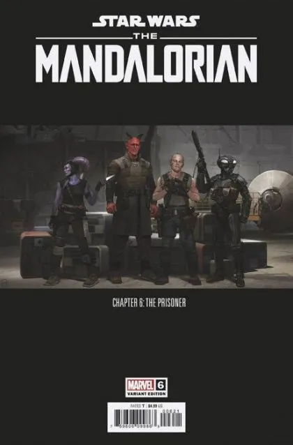 Star Wars The Mandalorian #6 Concept Art Variant Comic