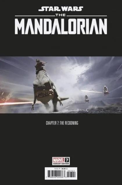 Star Wars The Mandalorian #7 Concept Art Variant Comic