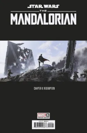 Star Wars The Mandalorian #8 Concept Art Variant Comic