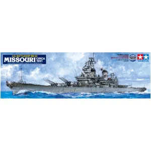 TAMIYA US Battleship MISSOURI, 1:350 Scale Model Kit