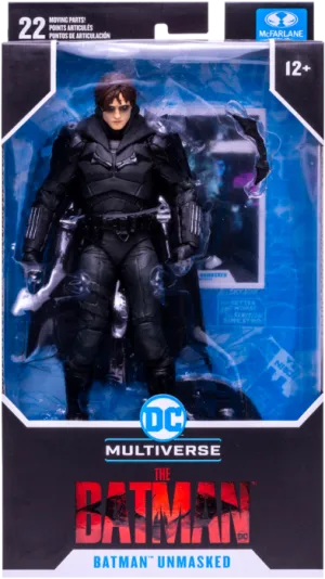 The Batman Movie (2022) - Batman Unmasked - McFarlane DC Multiverse 7 inch Action Figure