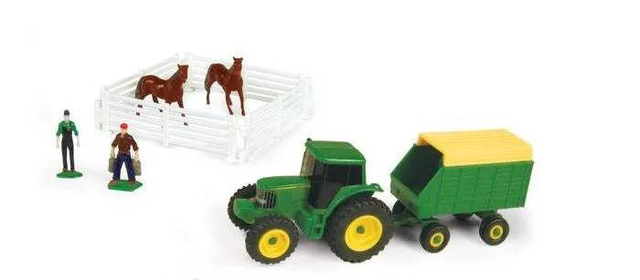 TOMY John Deere 10 Piece Mini Farm Set Assorted Styles