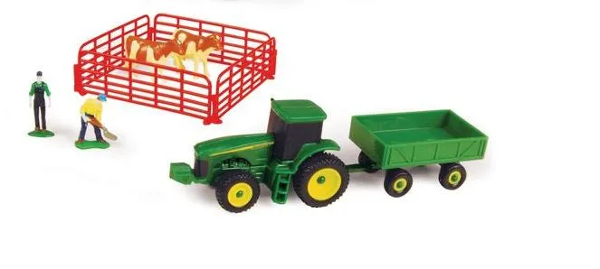 TOMY John Deere 10 Piece Mini Farm Set Assorted Styles