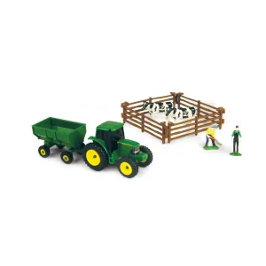 TOMY John Deere 10 Piece Mini Farm Set Assorted Styles