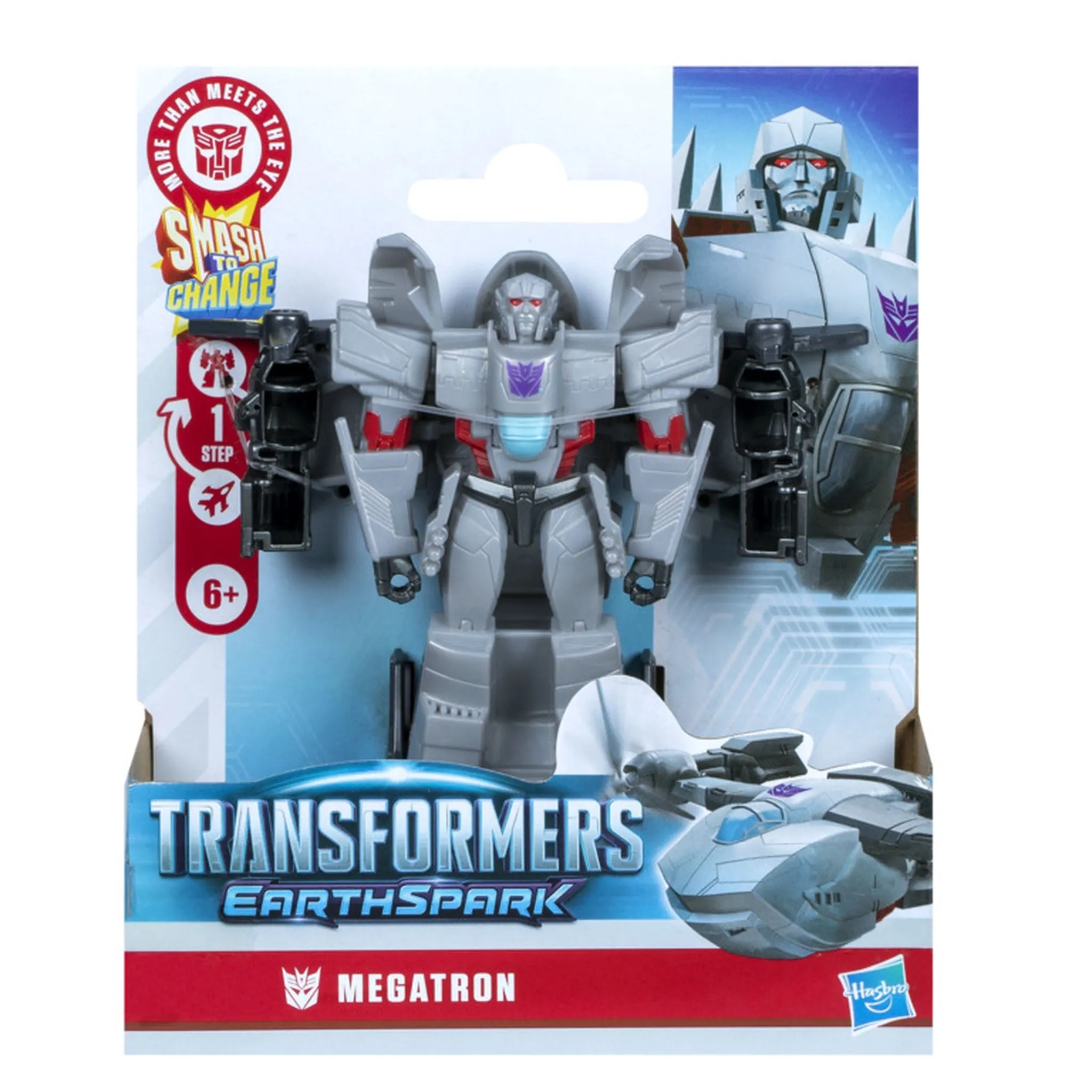 Transformers Earthspark 1 Step Smash Changers Megatron