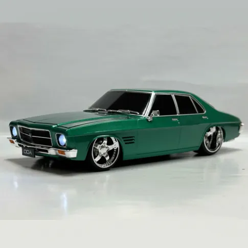 Turquoise Custom Holden HQ, SPECTRA RIDES, 1:24 Scale Plastic Model