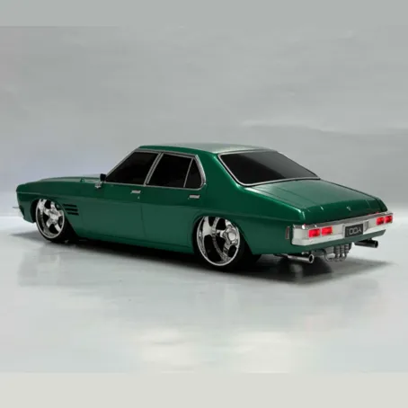 Turquoise Custom Holden HQ, SPECTRA RIDES, 1:24 Scale Plastic Model